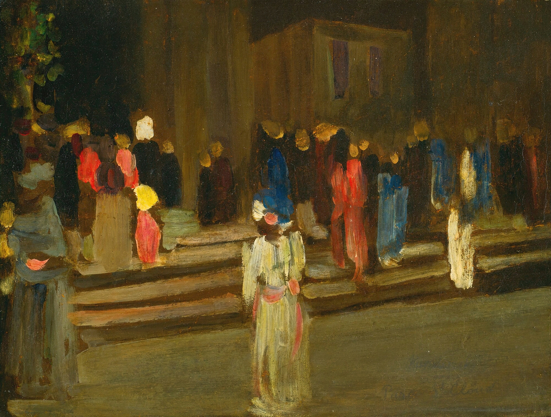 Park Von St. Cloud -Eingang (Park Of St. Cloud -Entrance) (1906)