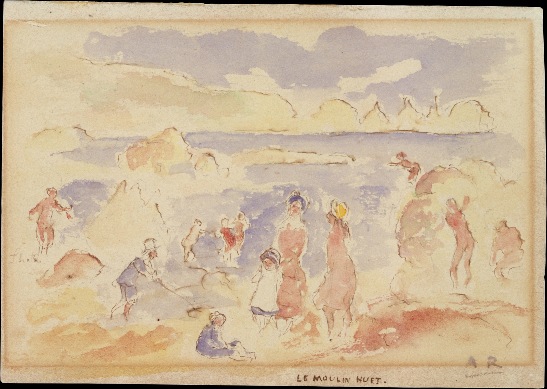 Beach Scene (1883)