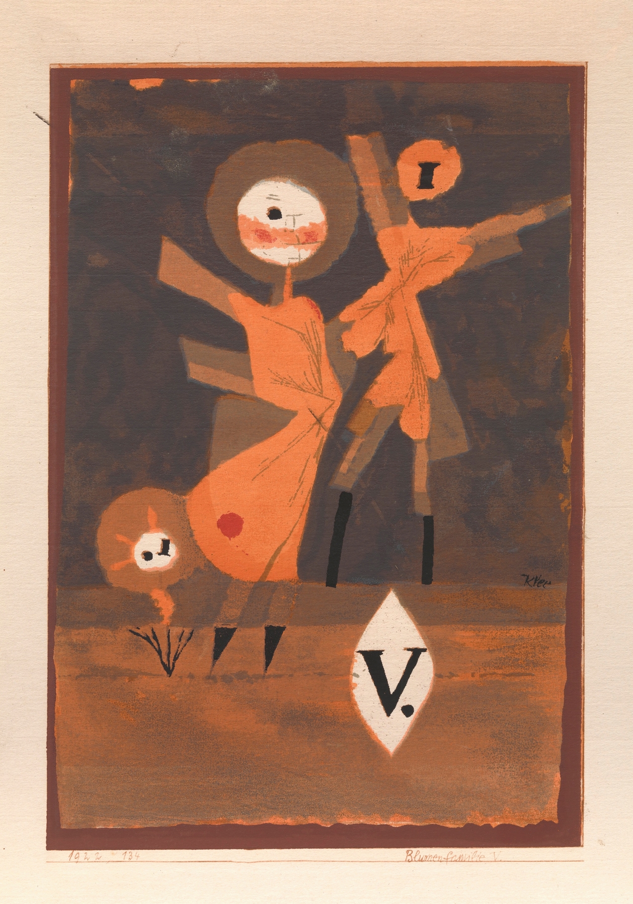Flower Family V. (1922)