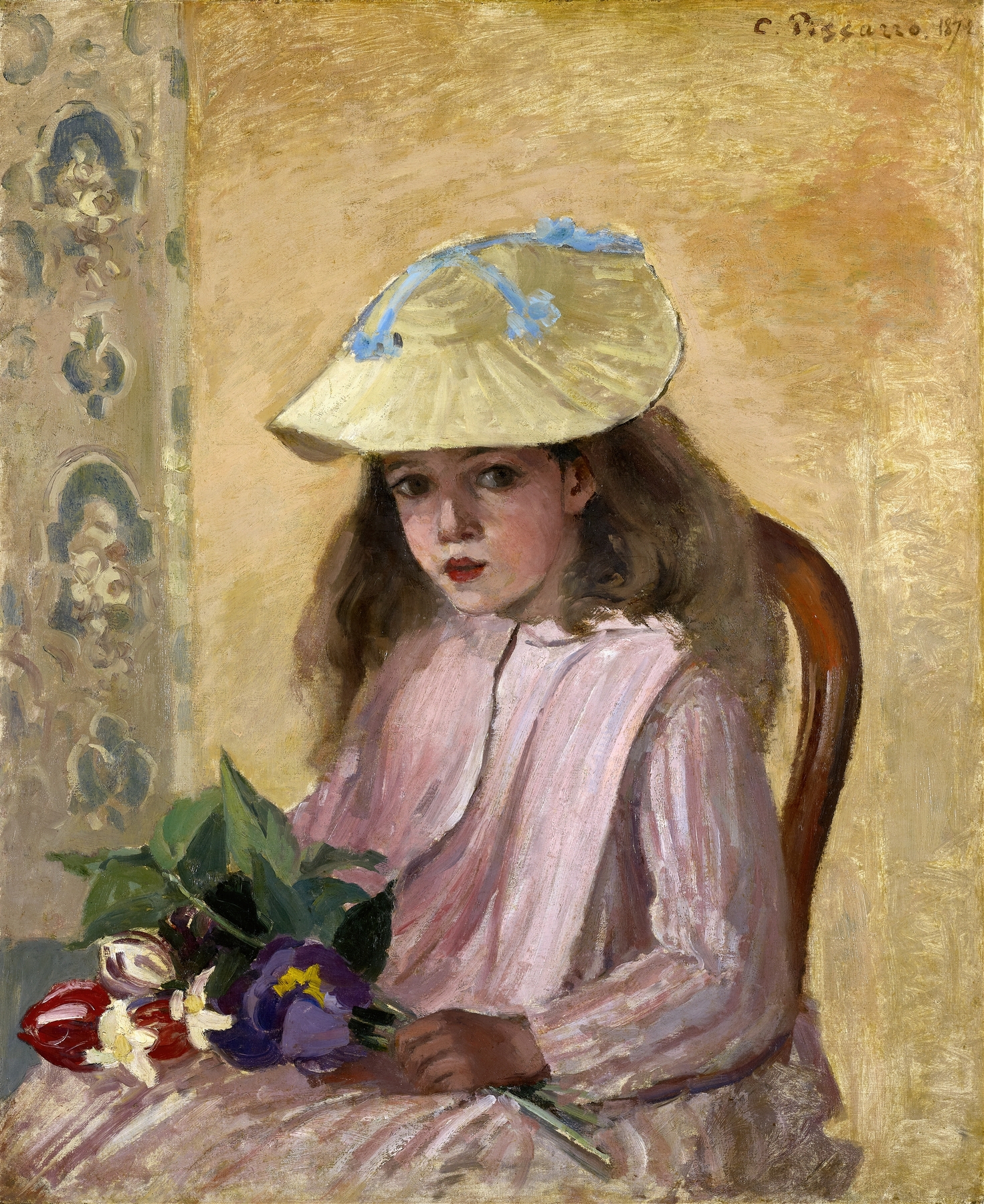 Portrait of the Artist’s Daughter (1872)