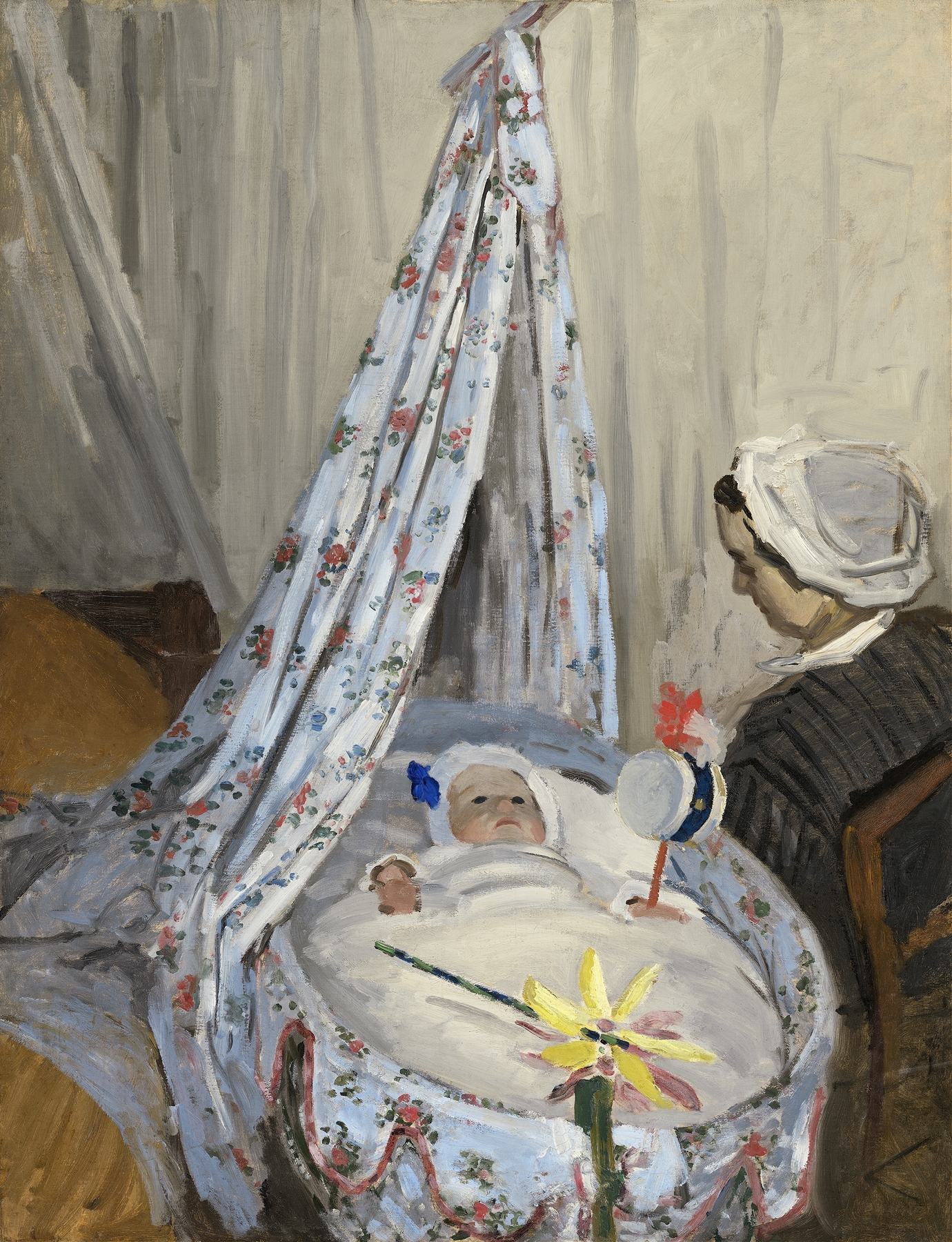 The Cradle – Camille with the Artist’s Son Jean (1867)