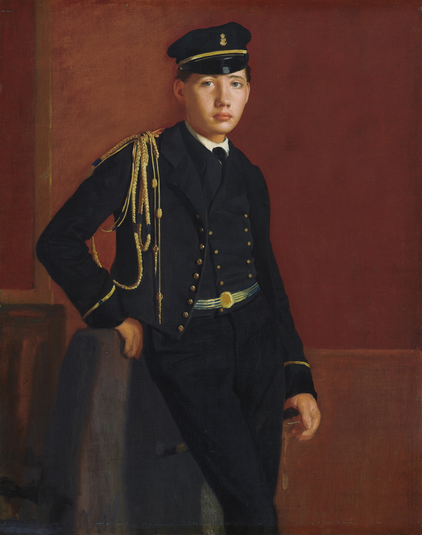 Achille De Gas in the Uniform of a Cadet (1856-1857)