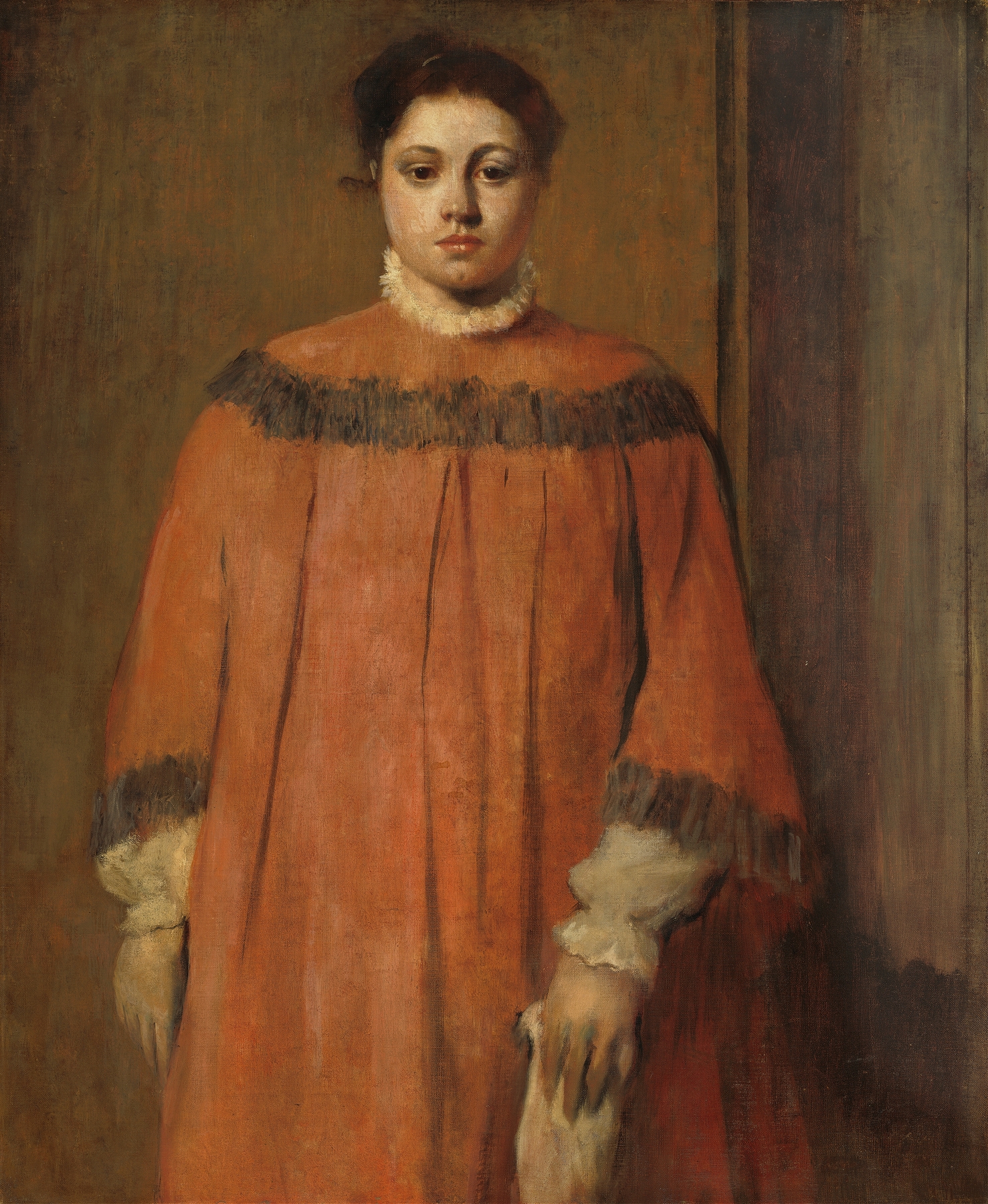 Girl in Red (c. 1866)