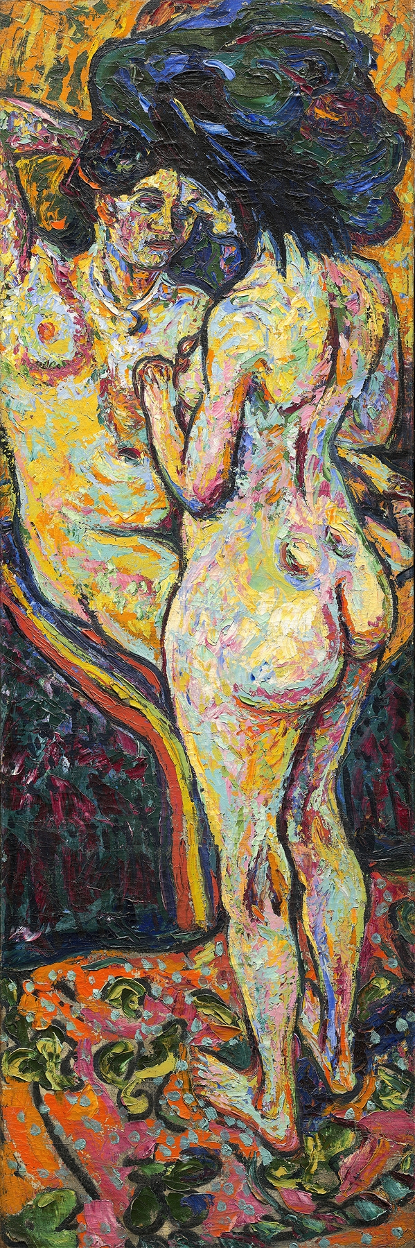Two Nudes (obverse) (1907)
