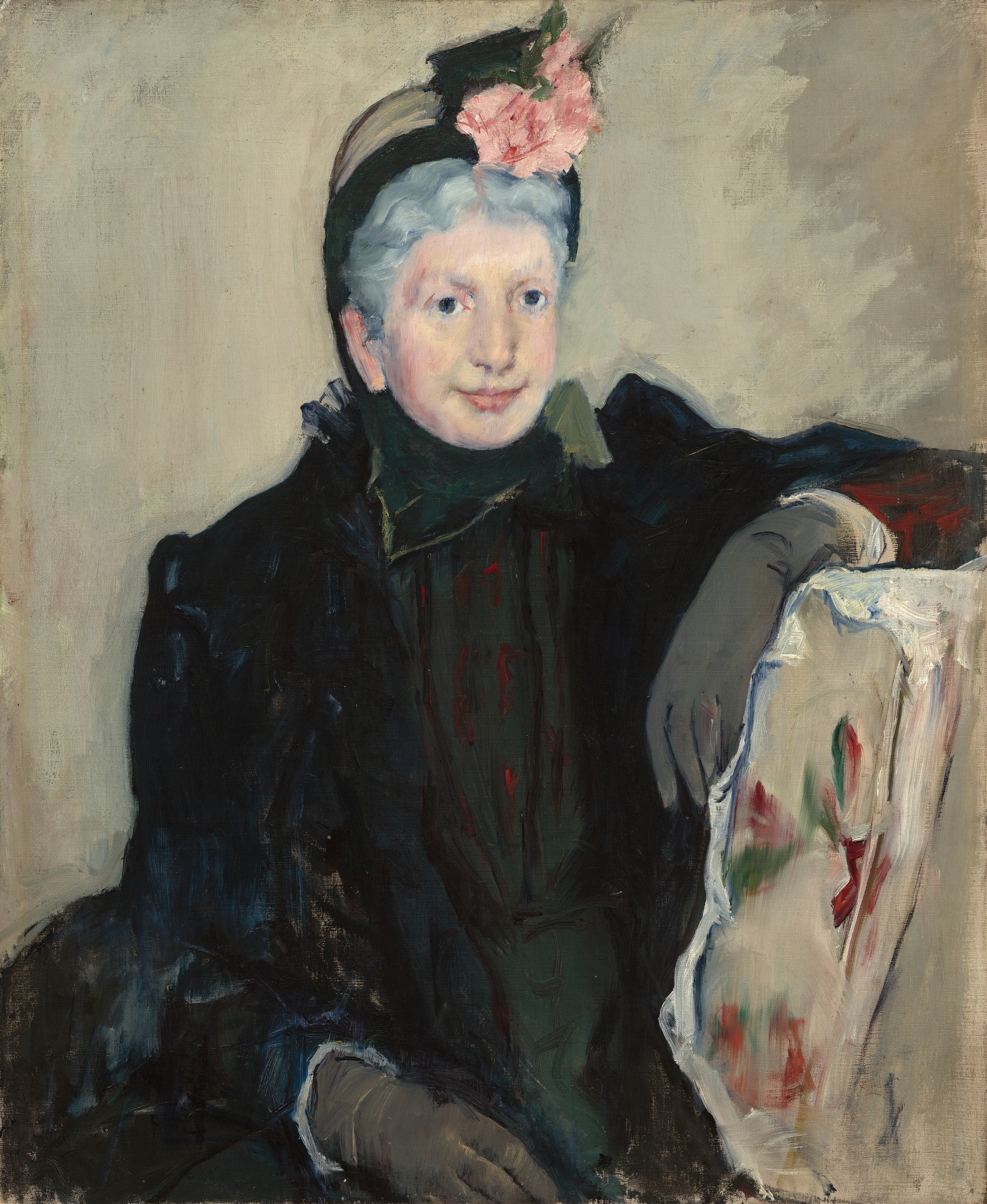 Portrait of an Elderly Lady (c. 1887)