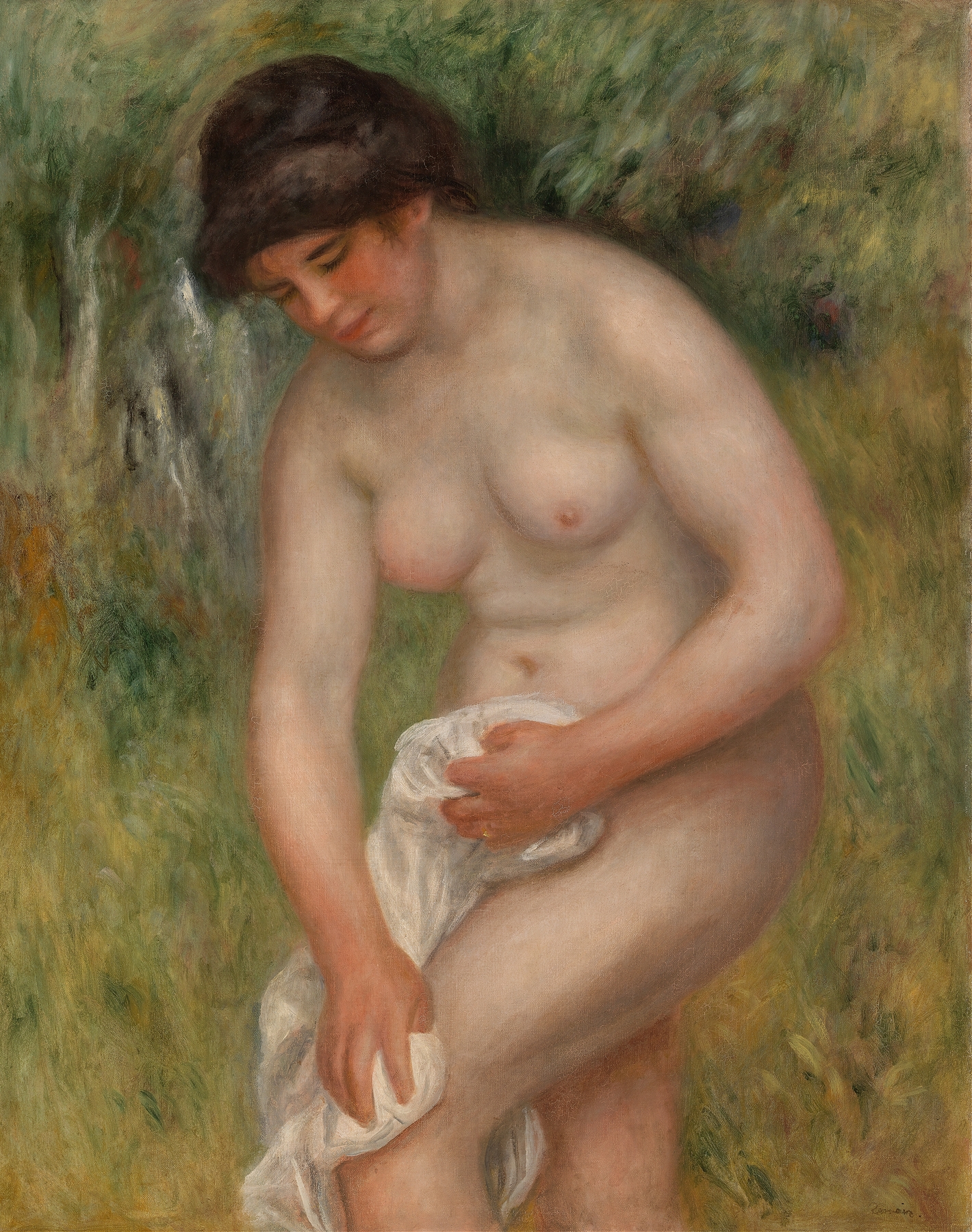 Bather Drying Herself (Baigneuse s’essuyant) (c. 1901–1902)