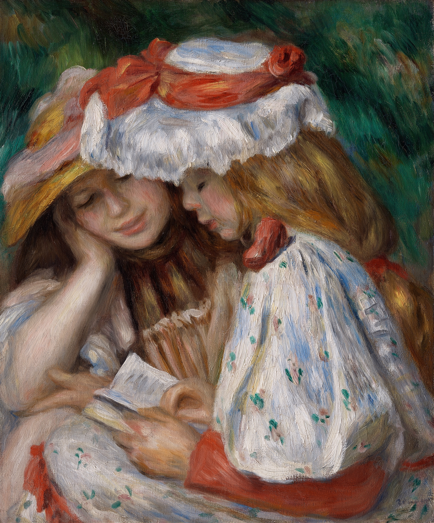Two Girls Reading (c. 1890-1891)