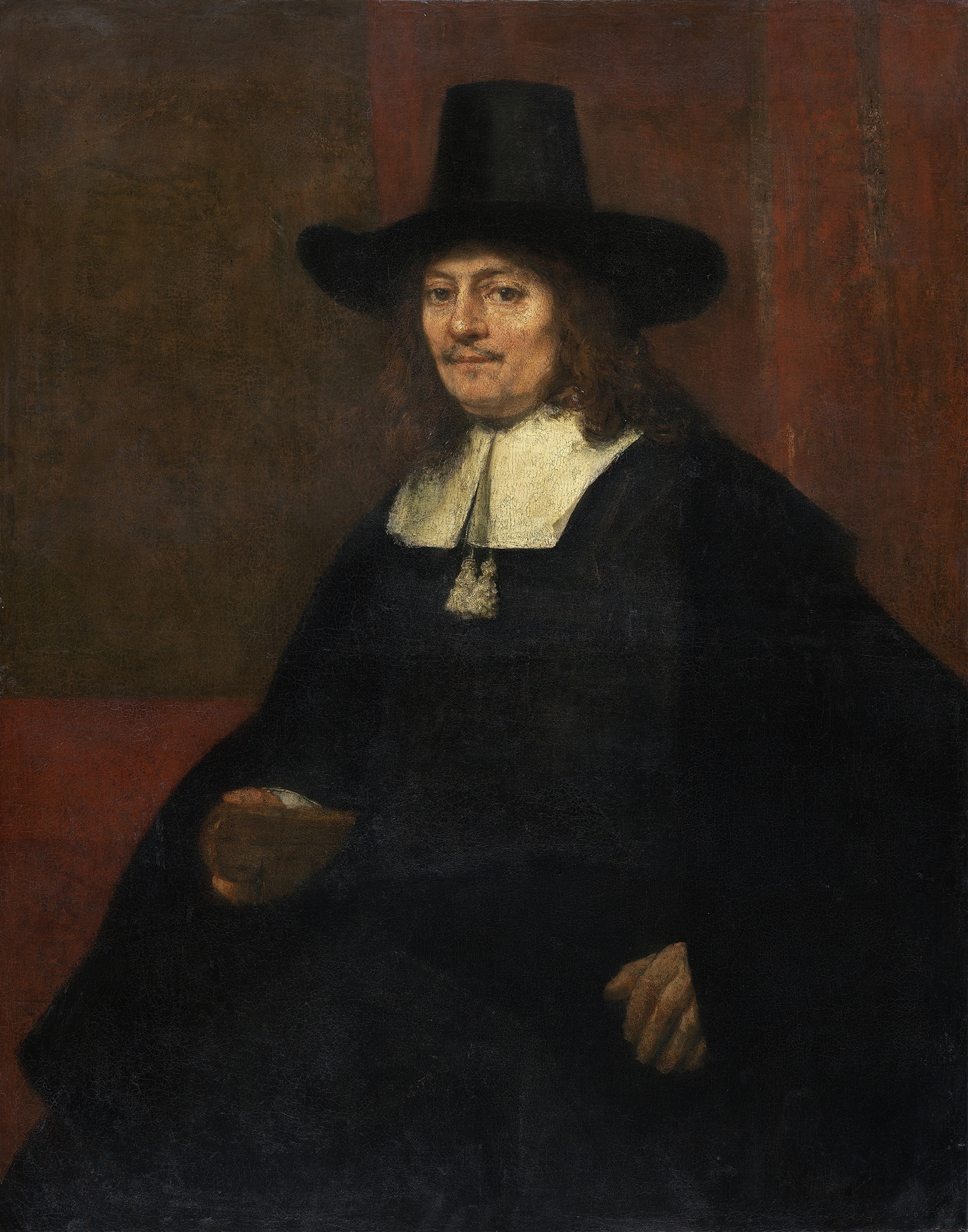 Portrait of a Man in a Tall Hat (c. 1663)