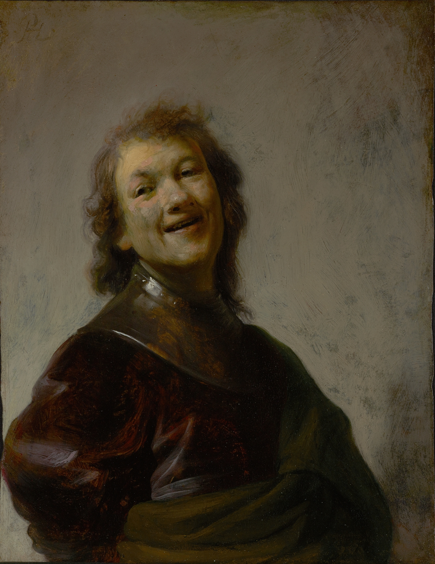 Rembrandt Laughing (1628)