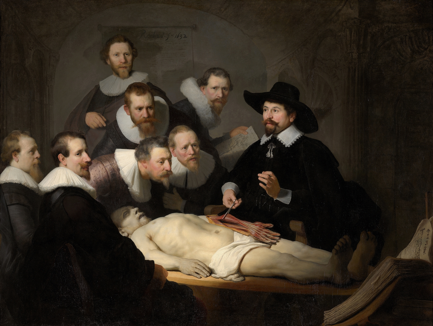 The Anatomy Lesson of Dr Nicolaes Tulp (1632)