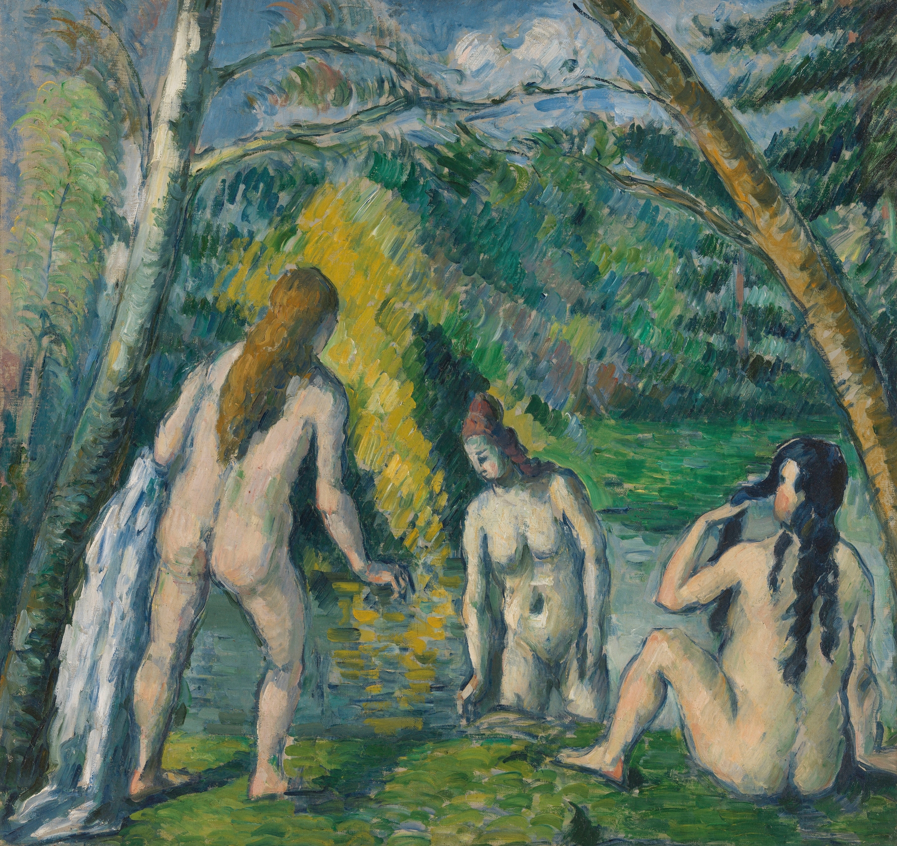 Trois baigneuses (1879-1882)