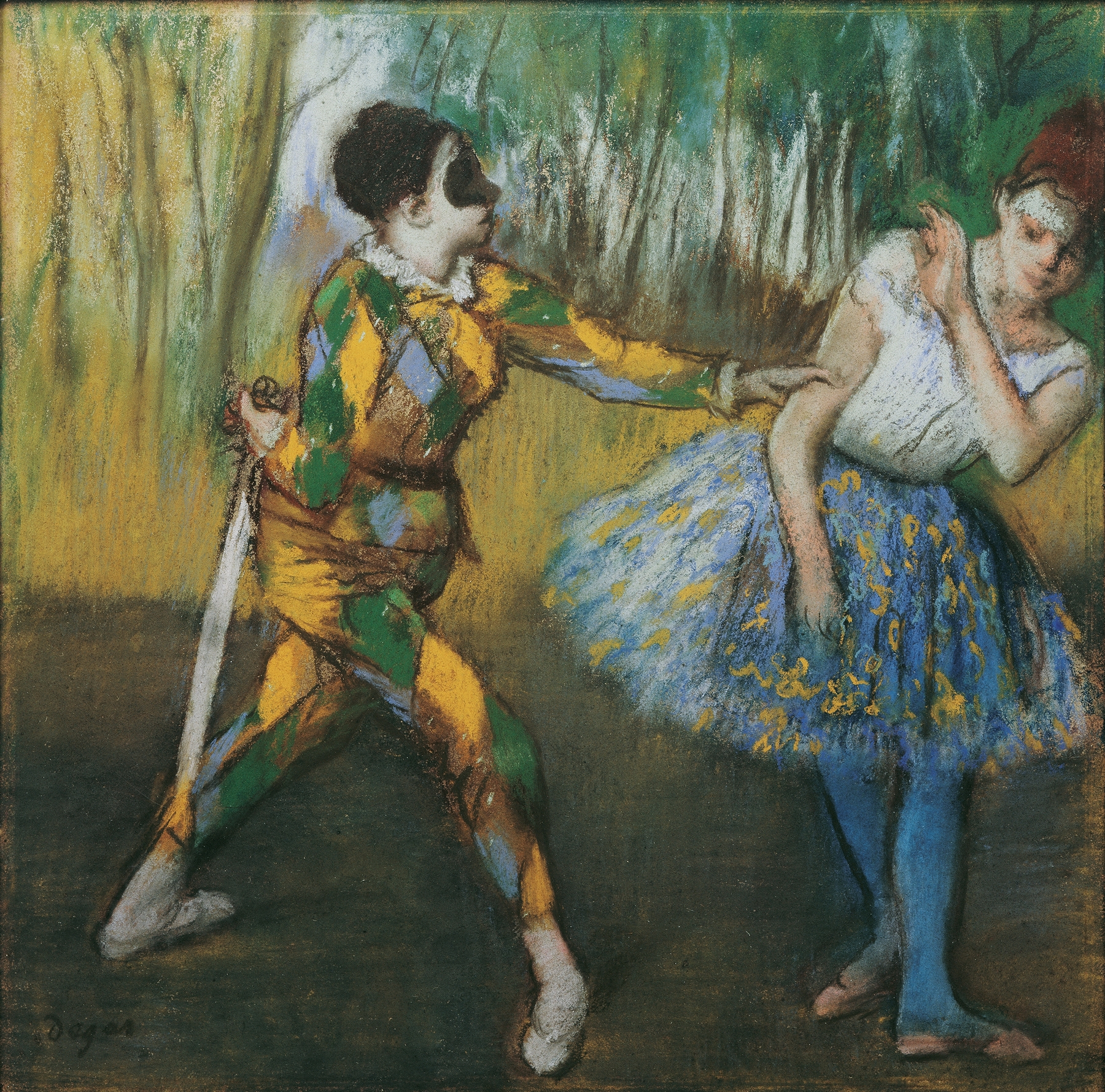 Harlekin Und Colombine (1886)