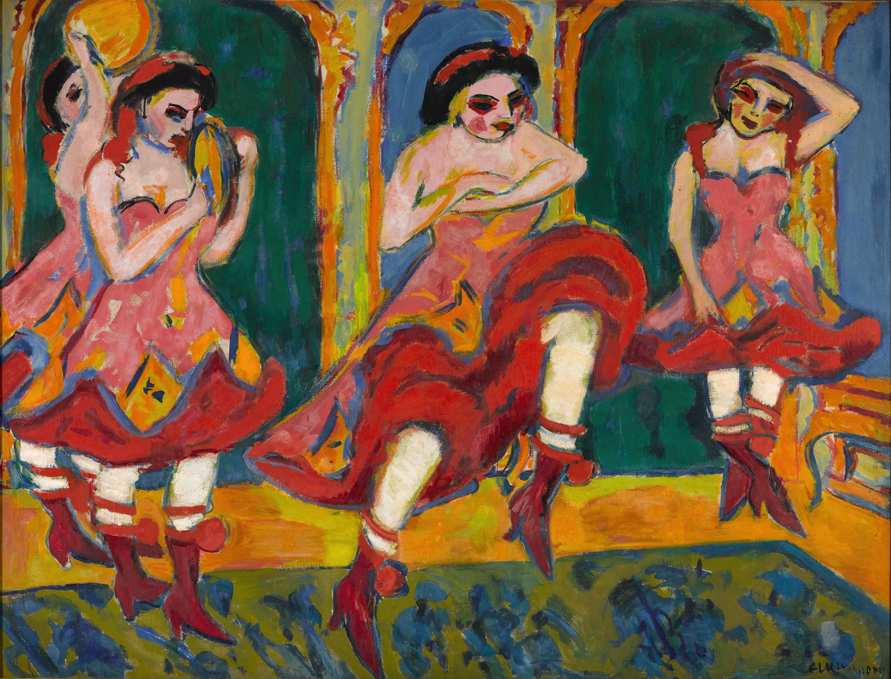 Czardas dancers