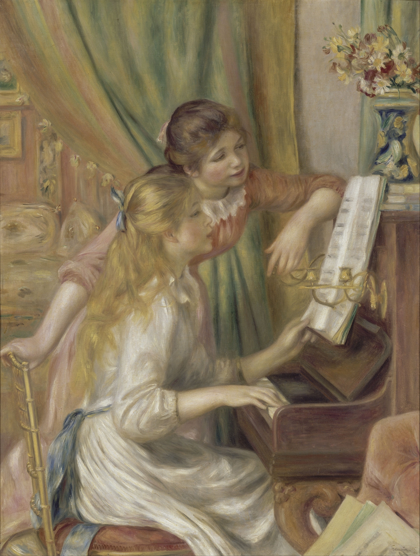 Young Girls at the Piano (1892)