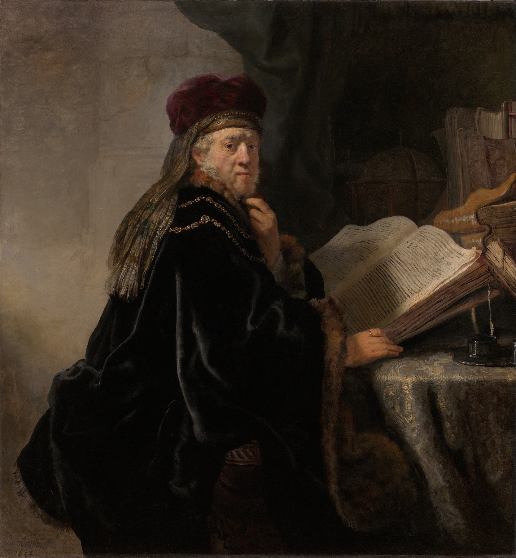 Scholar at his Study (1634)
