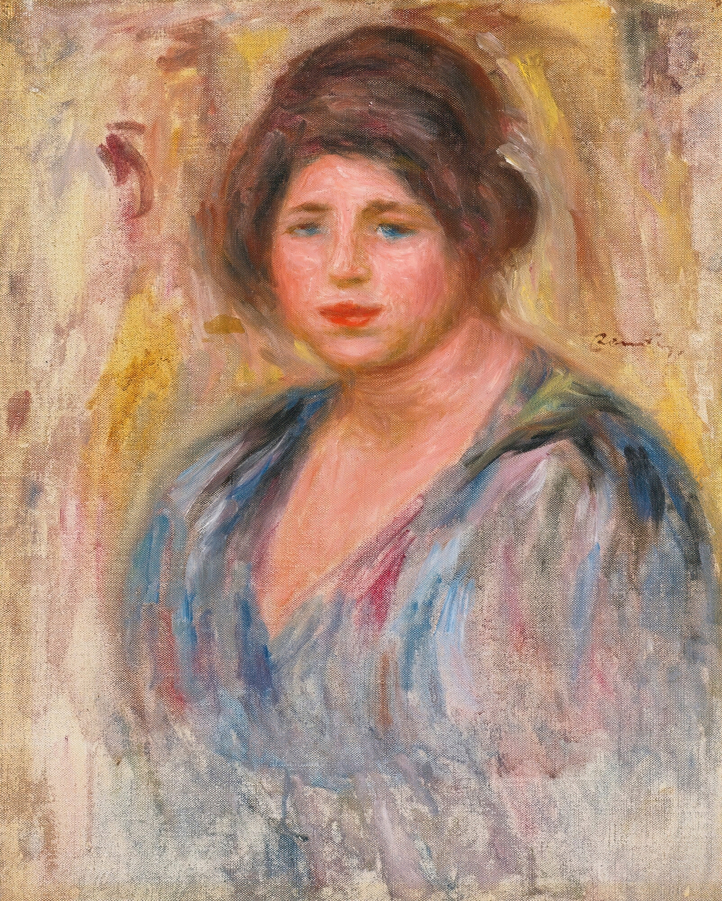 Portrait De Femme (Gabrielle Renard) (circa 1912)
