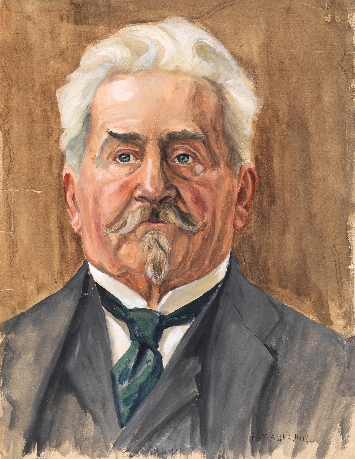Porträt Leopold Czihaczek (ca 1912)