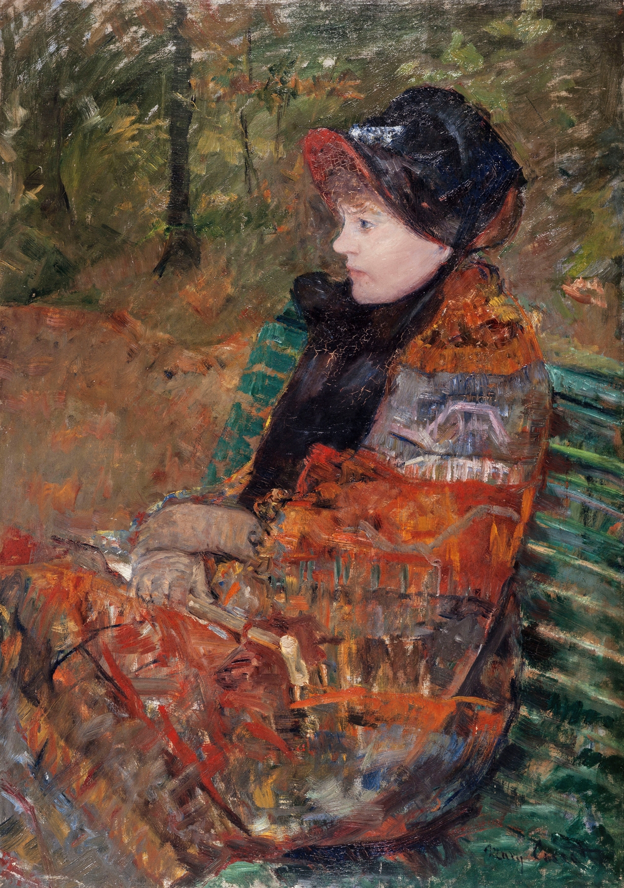 Automne, portrait de Lydia Cassatt (1880)