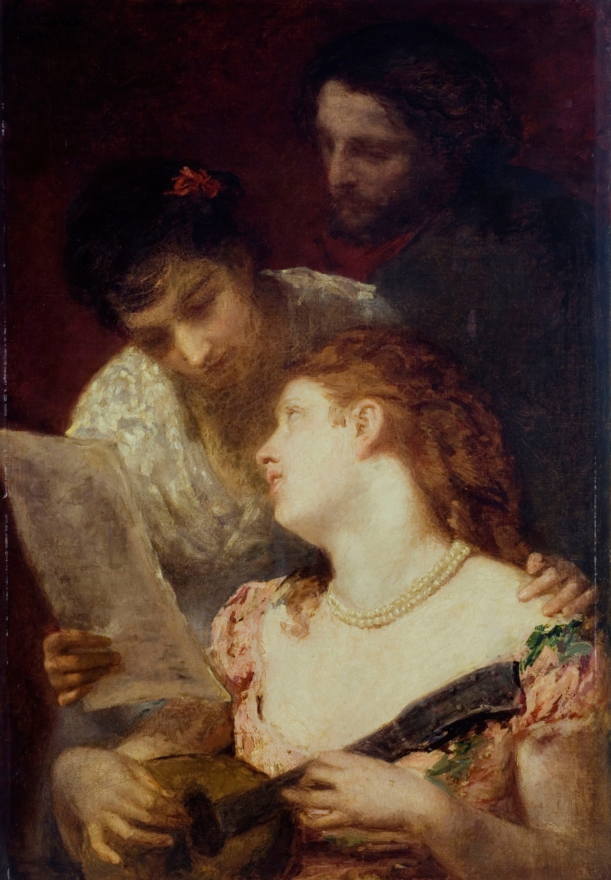 La musique (music party) (1874)