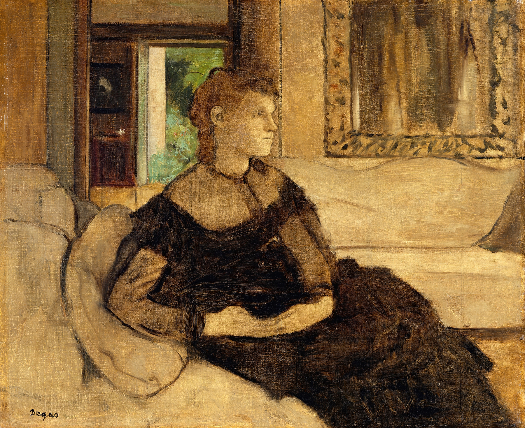 Madame Théodore Gobillard (Yves Morisot, 1838–1893) (1869)