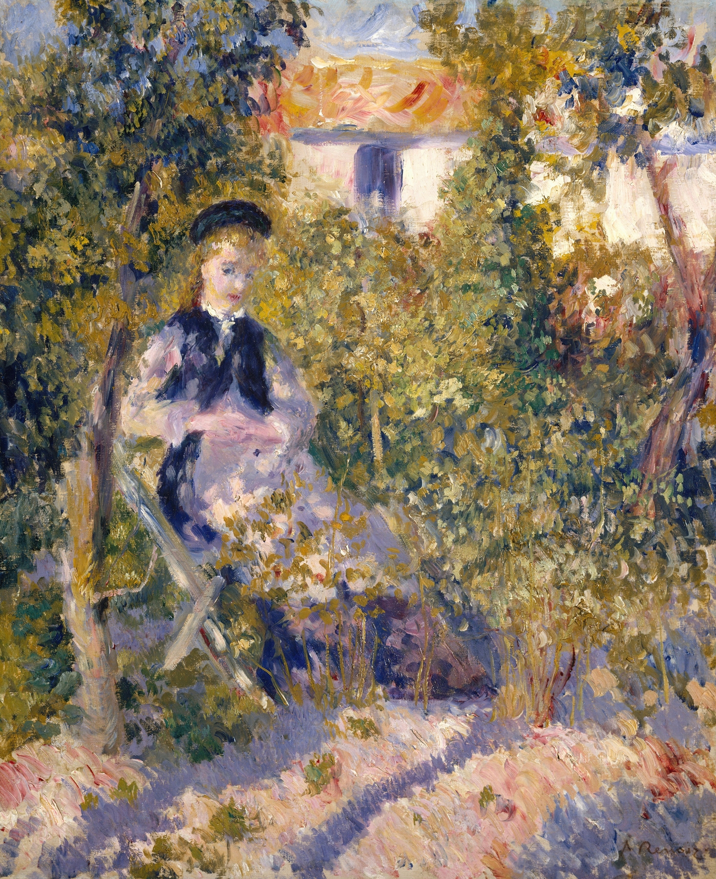 Nini in the Garden (Nini Lopez) (1876)