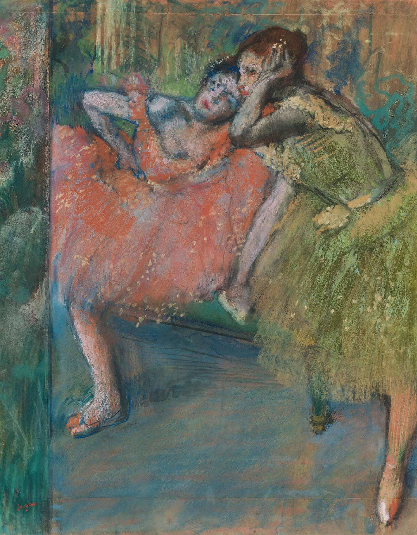 Danseuses Au Foyer (circa 1901)