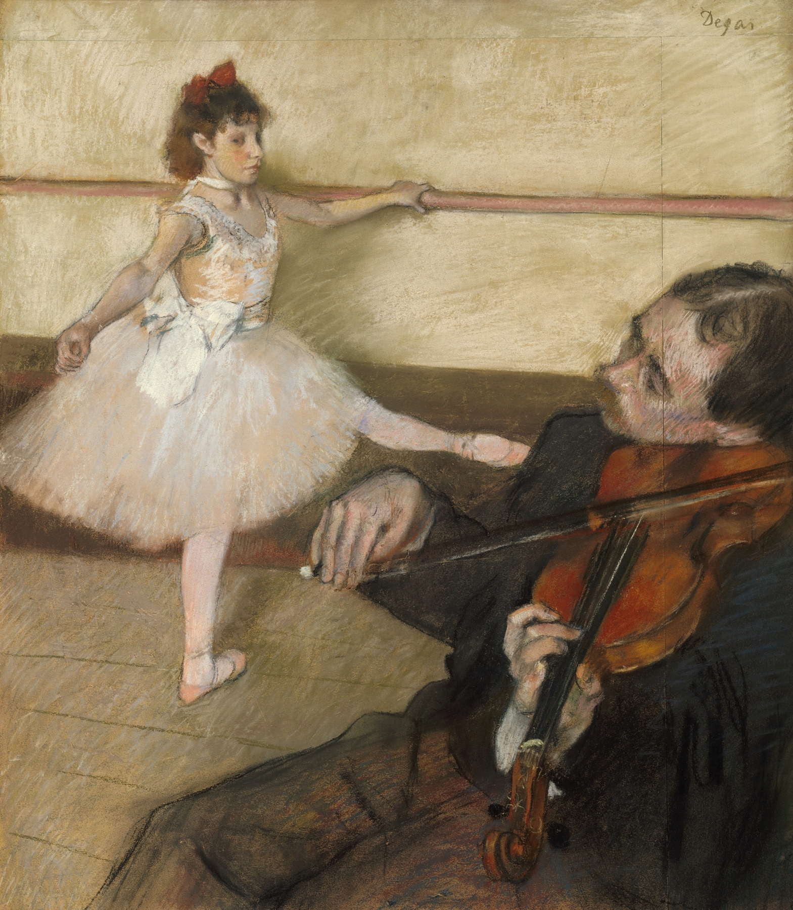 The Dance Lesson (ca. 1879)