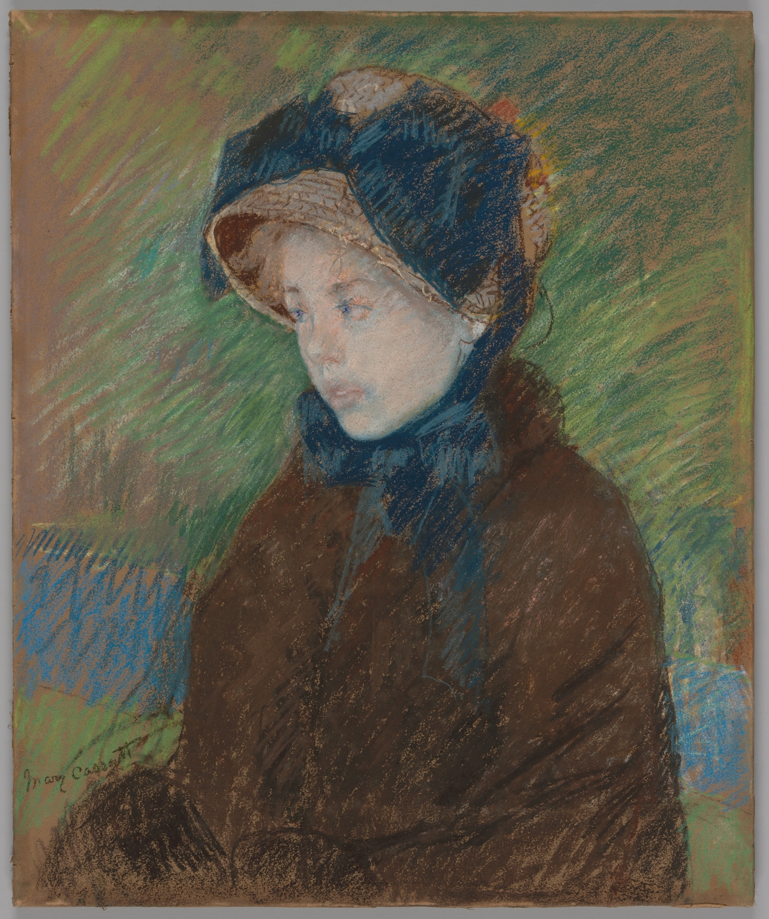 Susan in a Straw Bonnet (c. 1883)