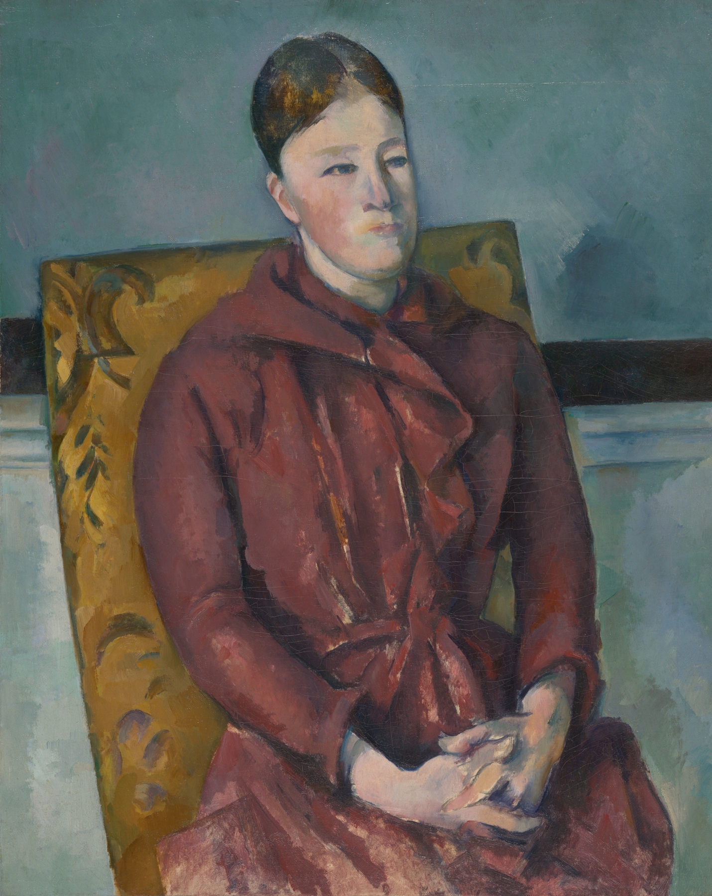 Madame Cézanne in a Yellow Chair (1888-90)