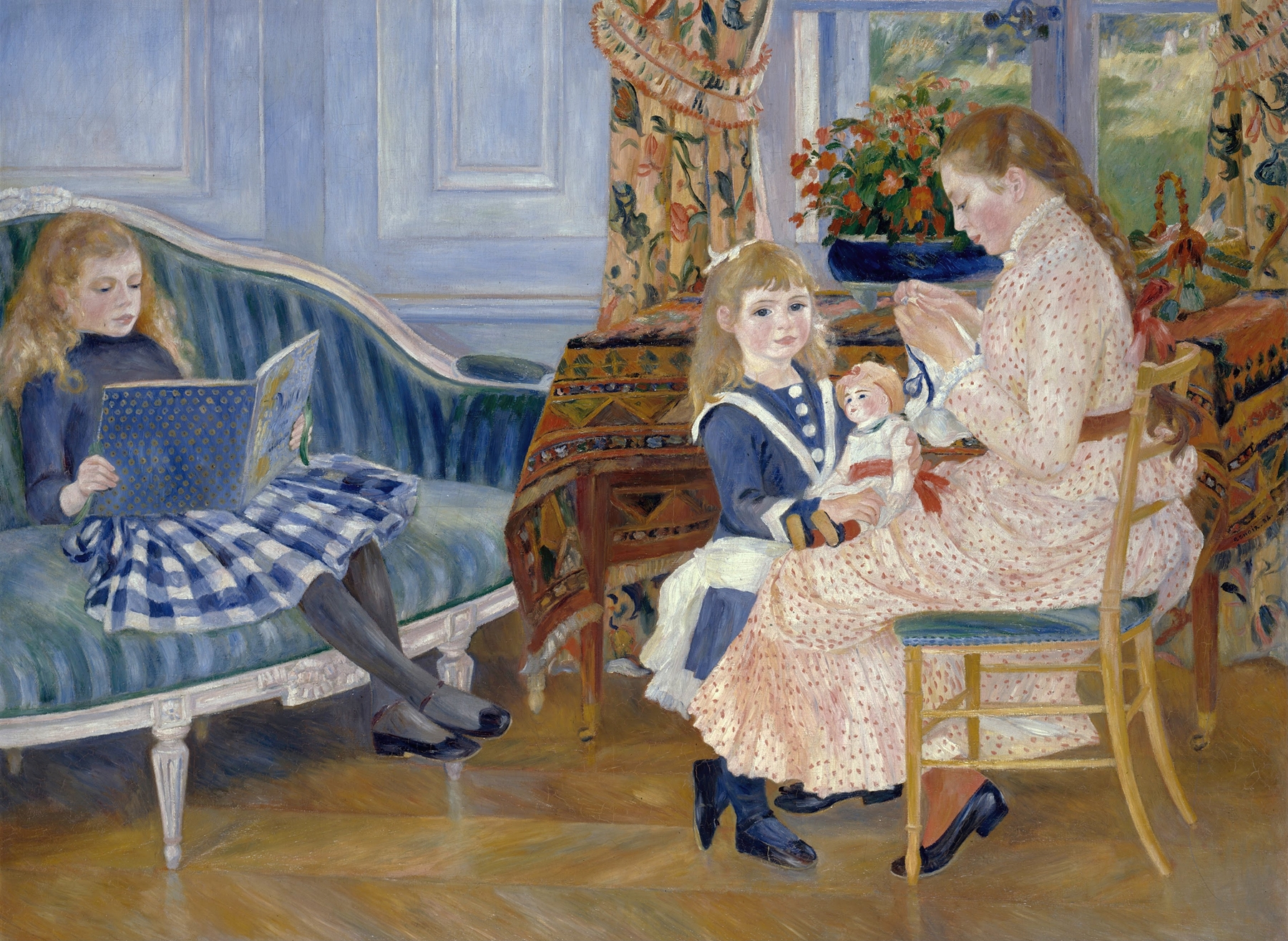 Children’s Afternoon at Wargemont (1884)