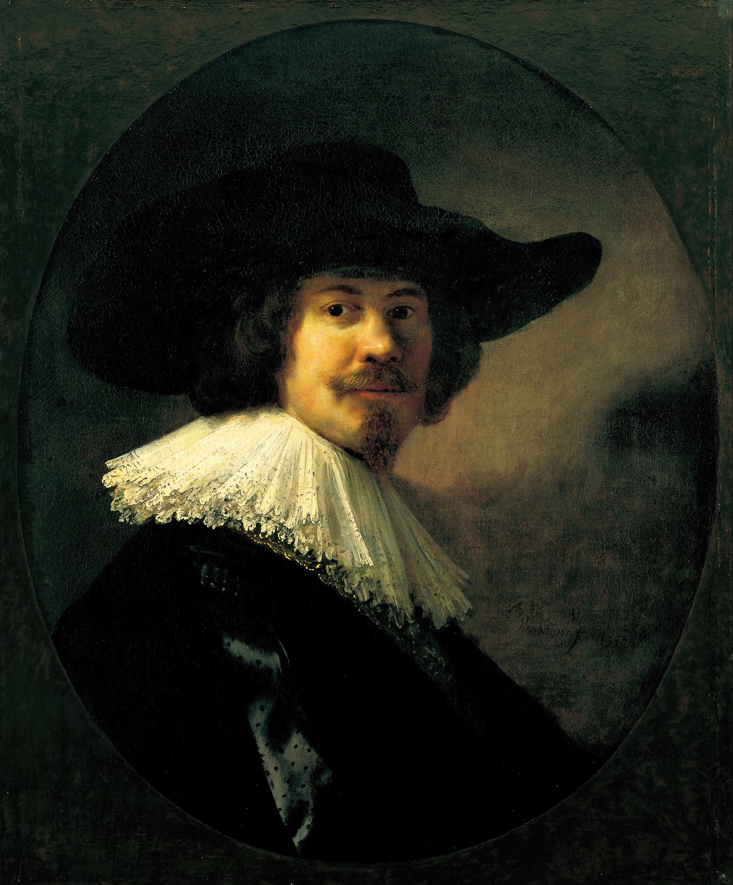Portrait of a Man in a Broad-Brimmed Hat (1635)