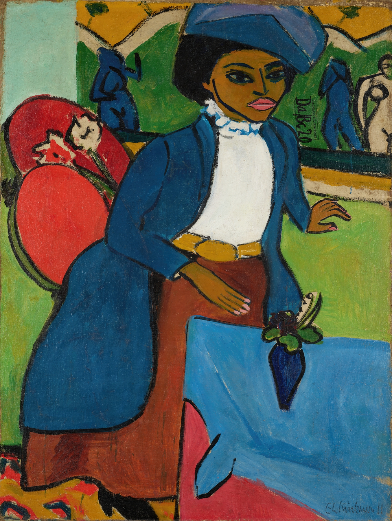 Frauenbildnis (Portrait of a Woman)  (1911)