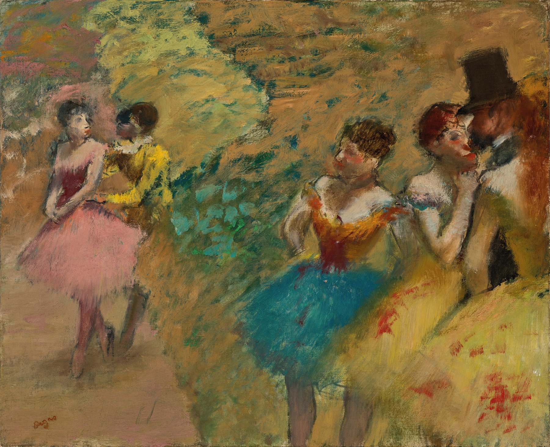 Danseuses (Les Coulisses de l’Opéra) (1886)