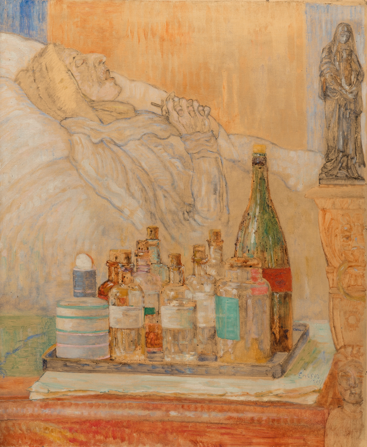 The Artist’s Mother in Death (1915)