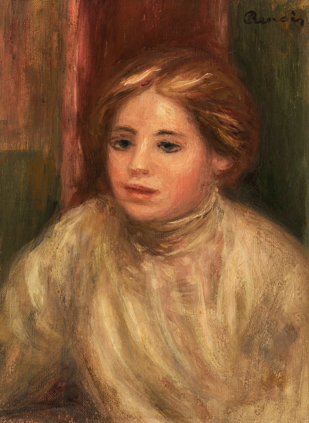 Tête de femme blonde (1908)