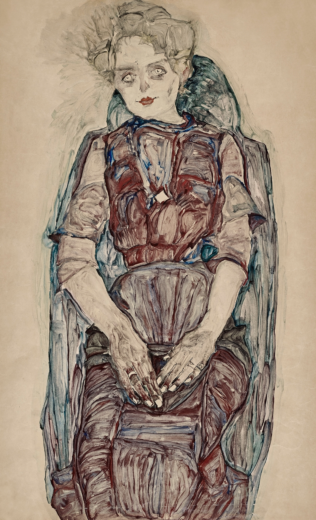 Sitzende Frau (1910)