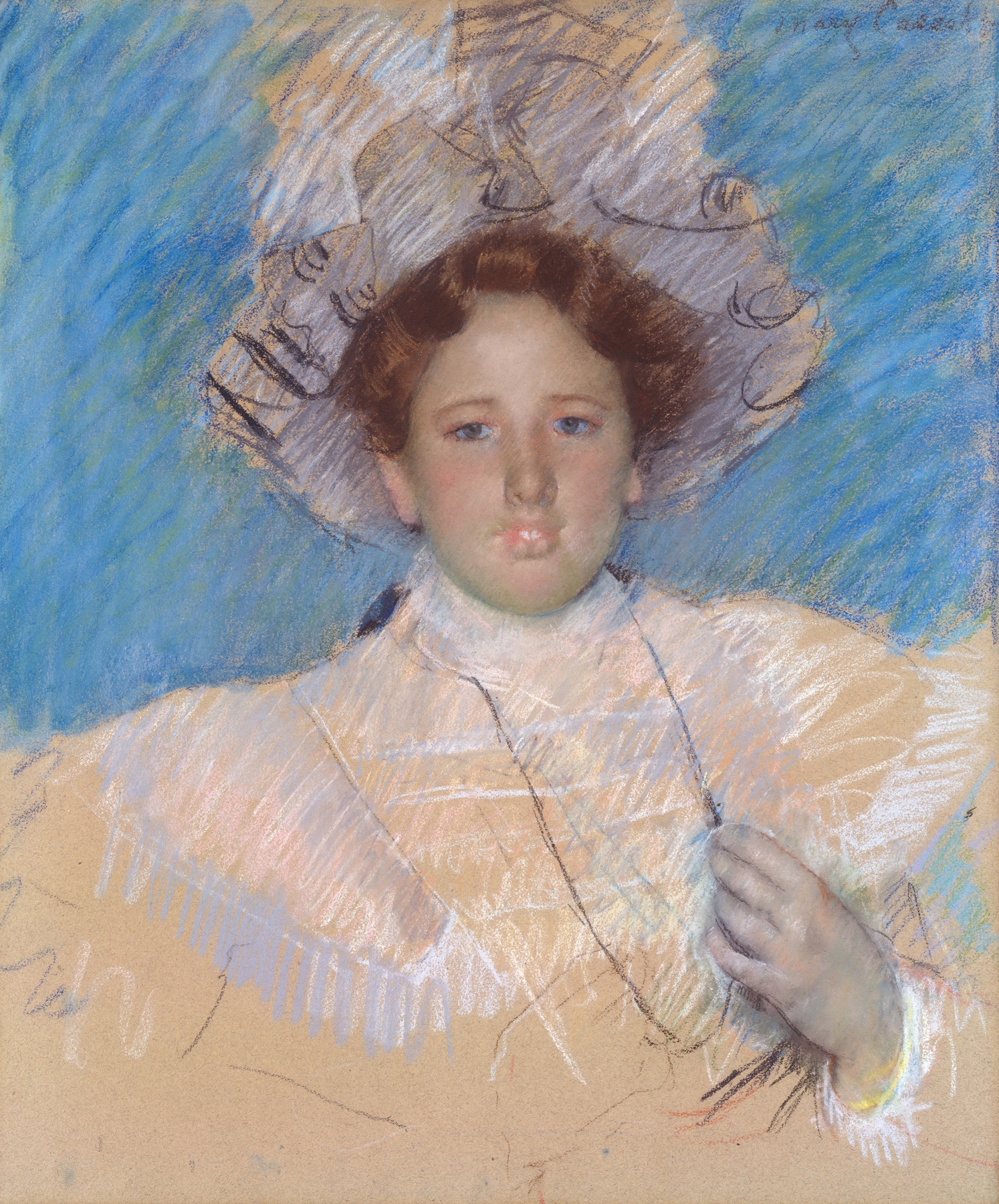 Adaline Havemeyer in a White Hat (1898)