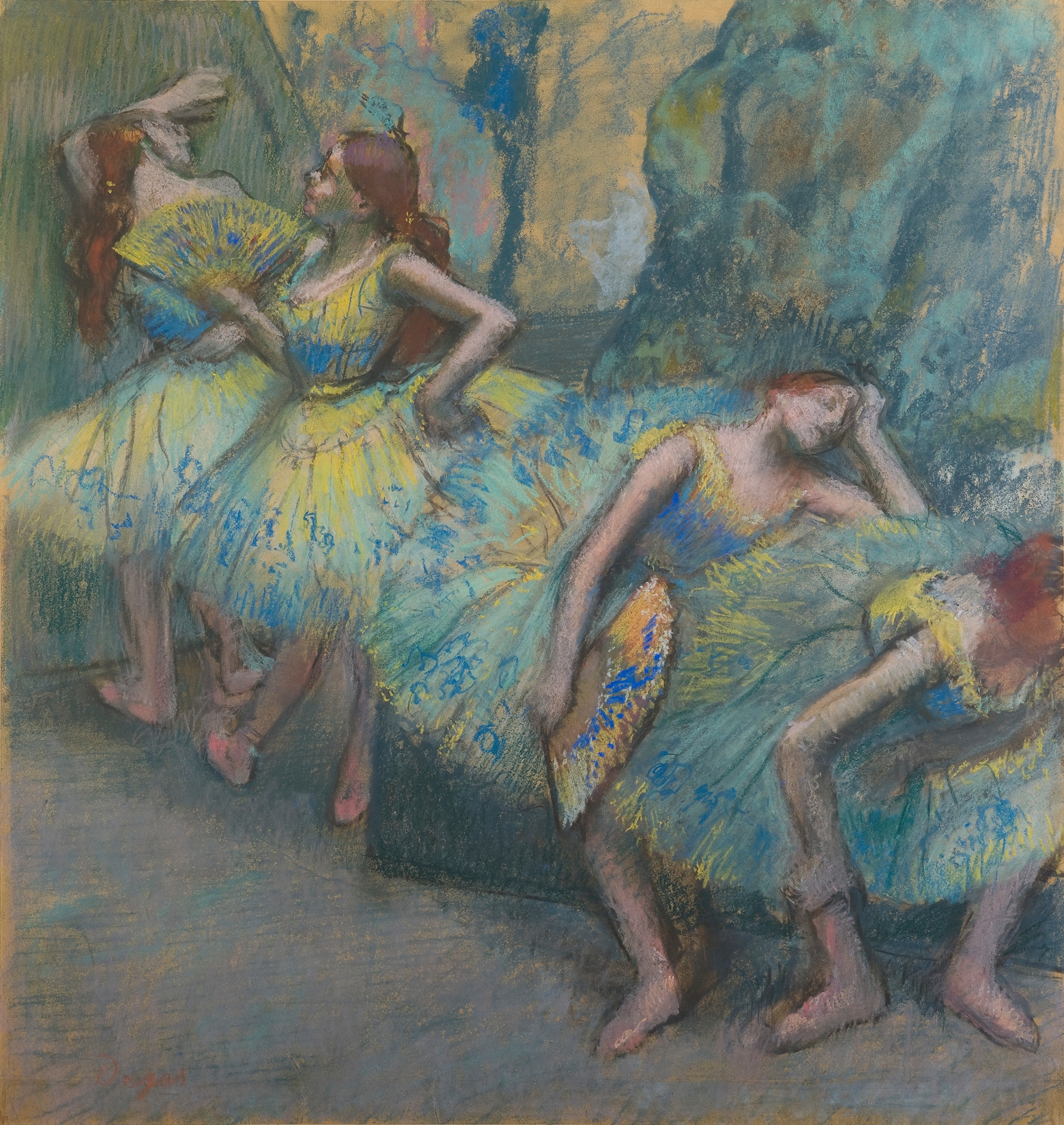 Ballet Dancers in the Wings (c.1890–1900)