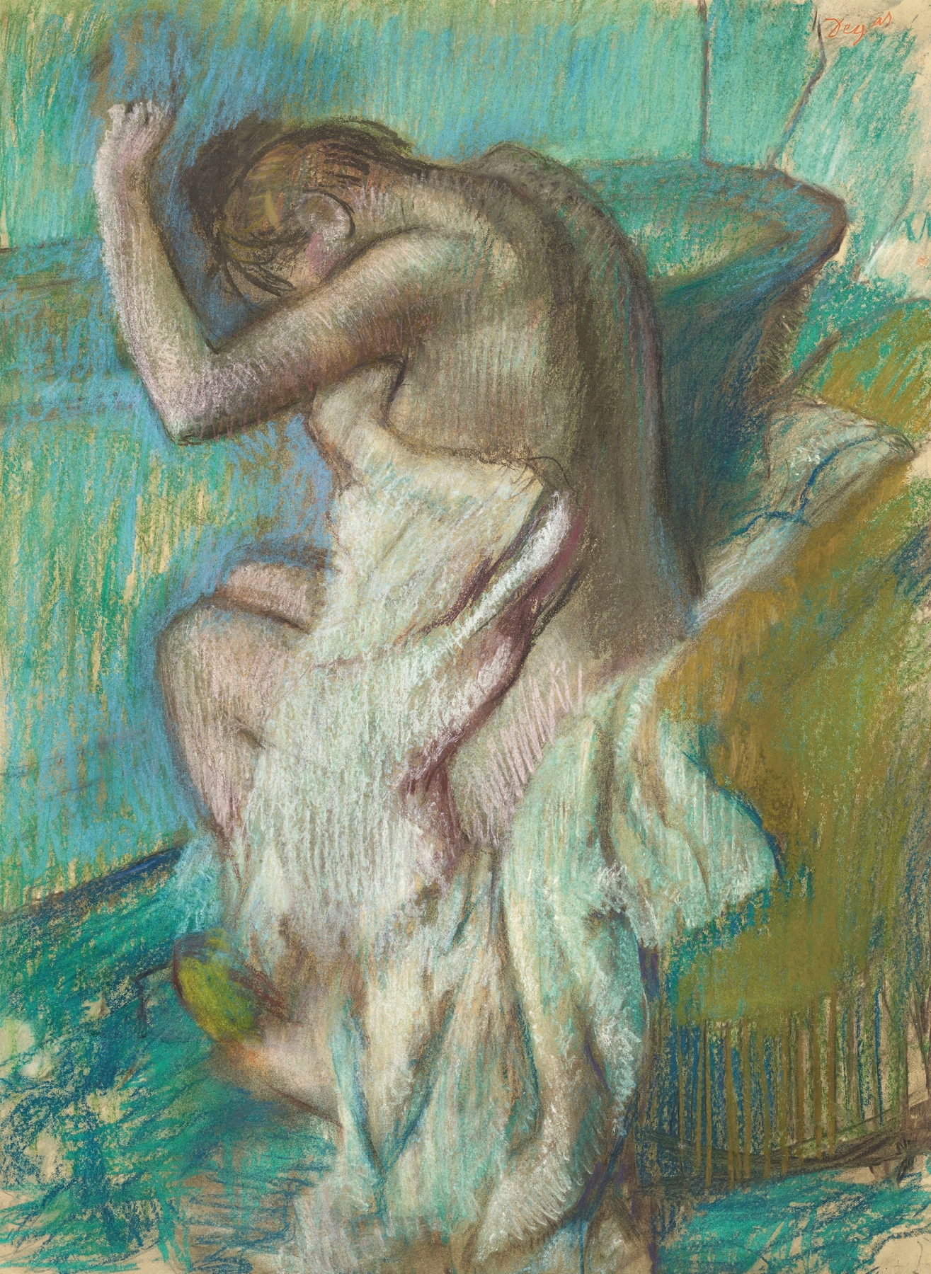 Femme s’essuyant (circa 1899)