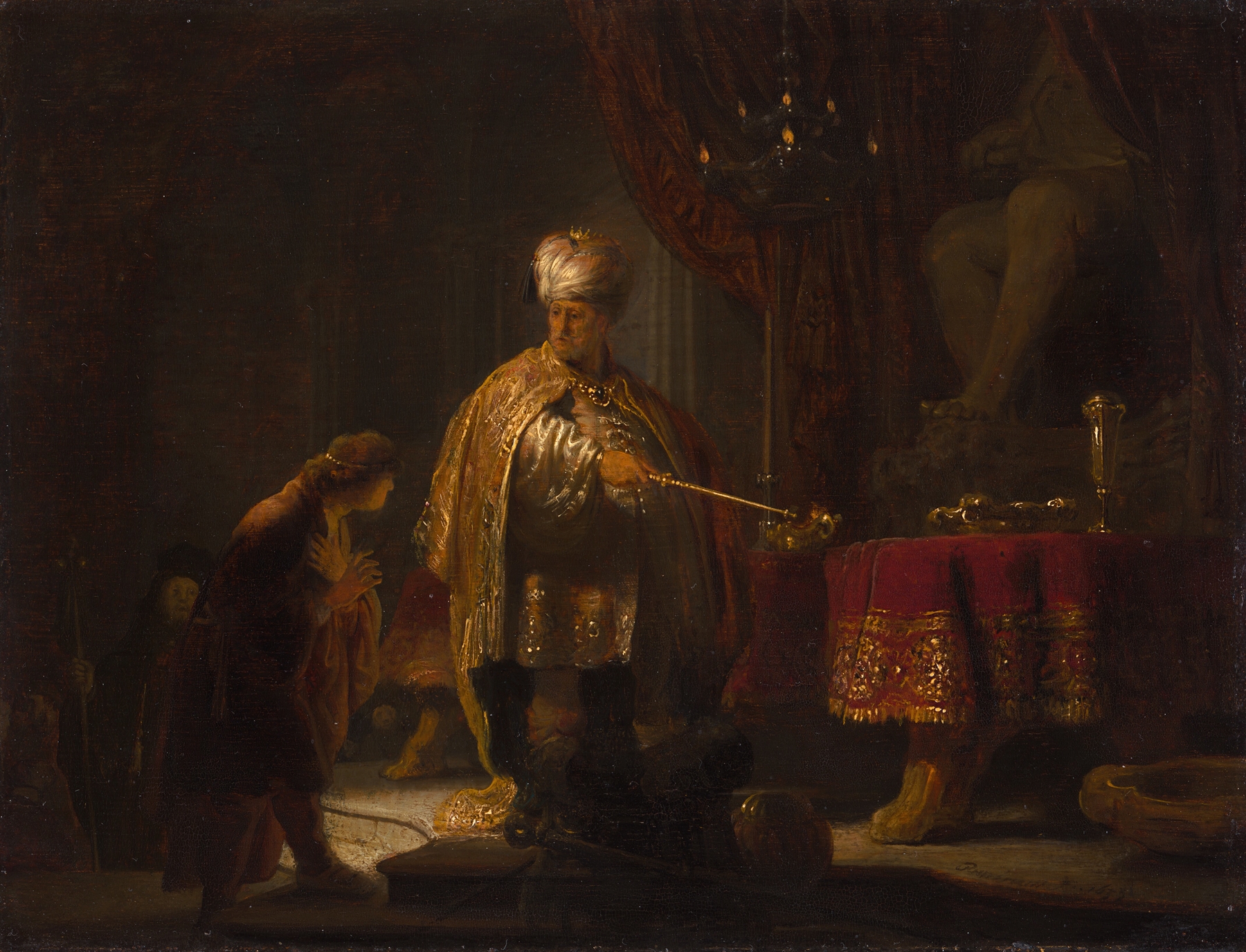 Daniel and Cyrus Before the Idol Bel (1633)