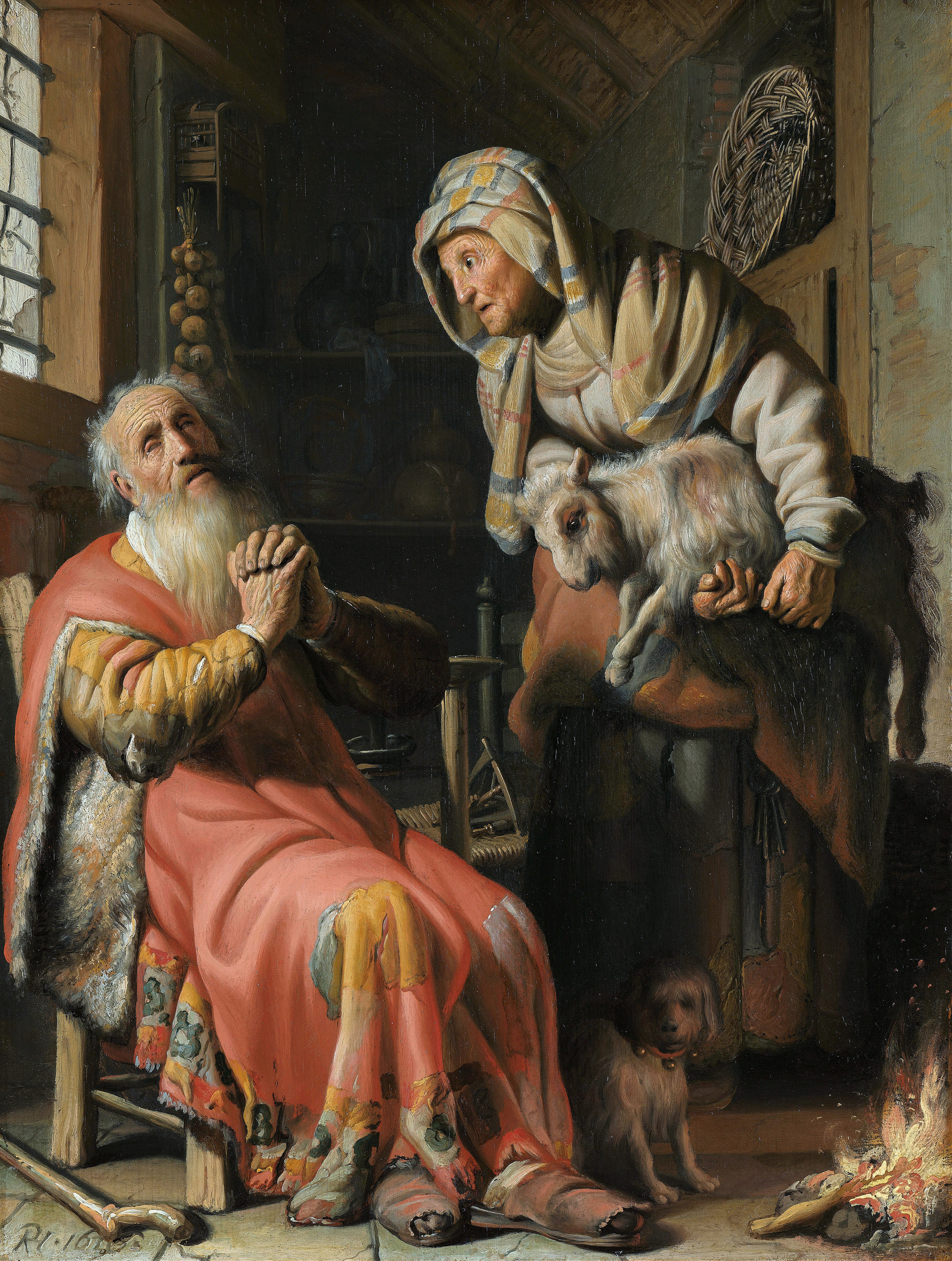 Tobit and Anna with the Kid (1626)
