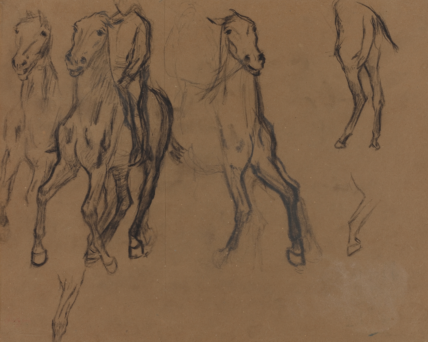 Study of Horses (c. 1886)