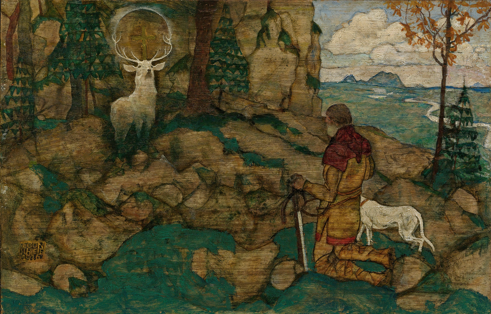 Die Vision Des Heiligen Hubertus (The Vision Of St. Hubert) (1916)