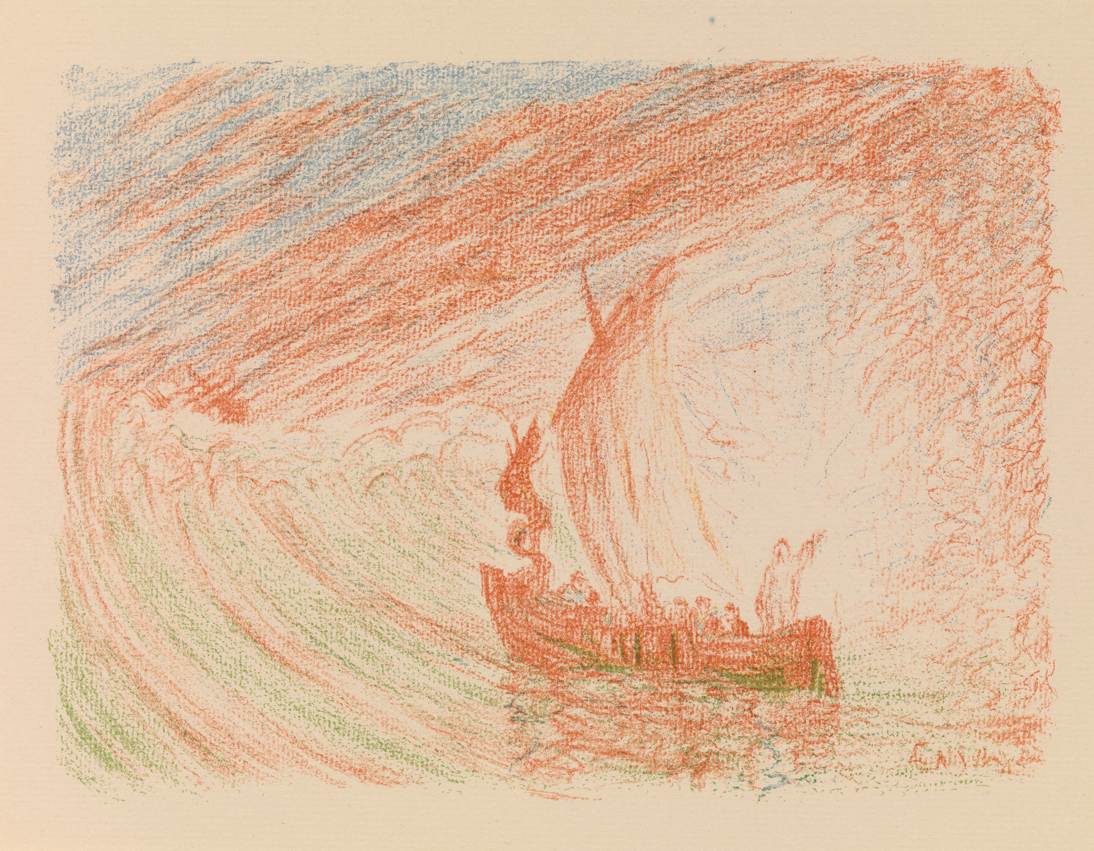 Christ Calms the Storm (1921)