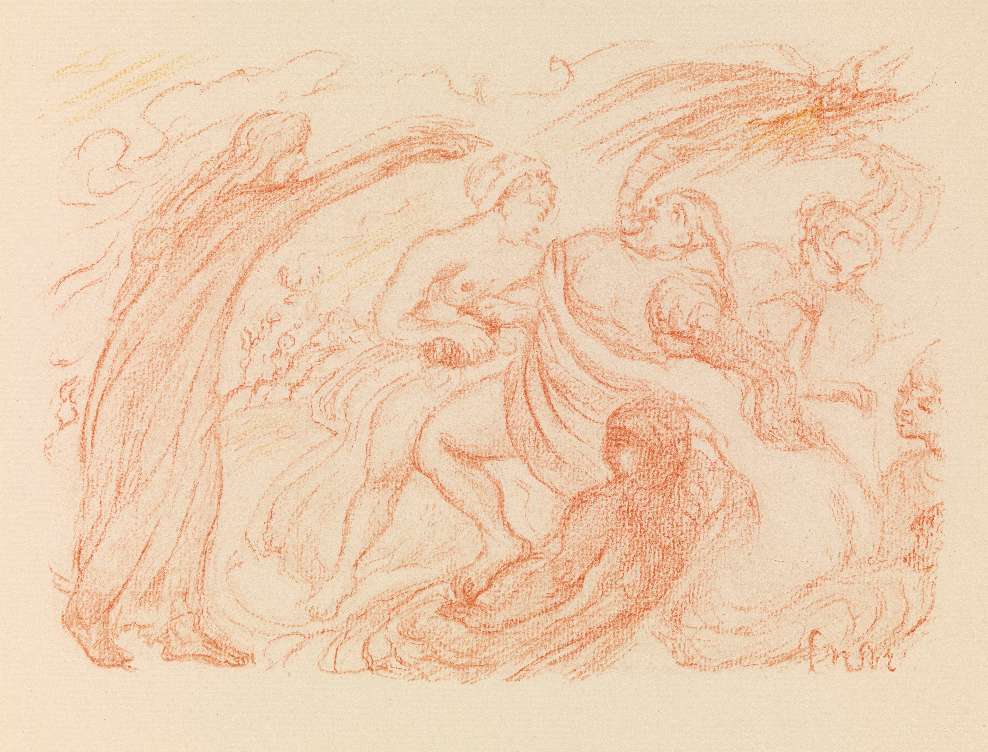 Christ Drives the Devil Out of the Body of a Possessed Person (1921)