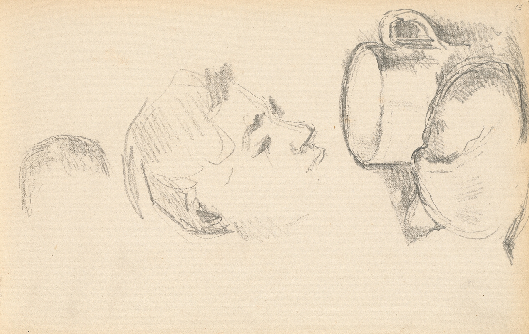 A Head, a Cup and a Bread Roll (1891-1894)