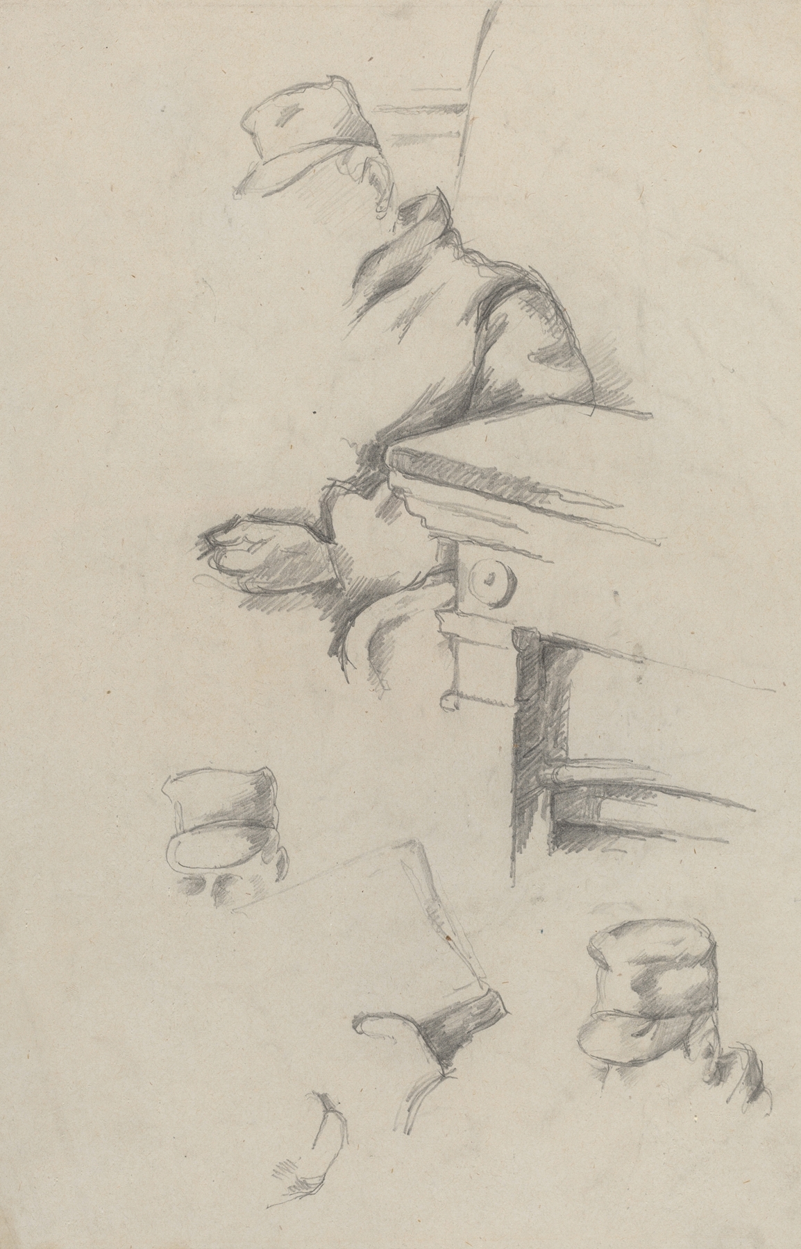 Father of the Artist (verso) (c. 1865-1870)