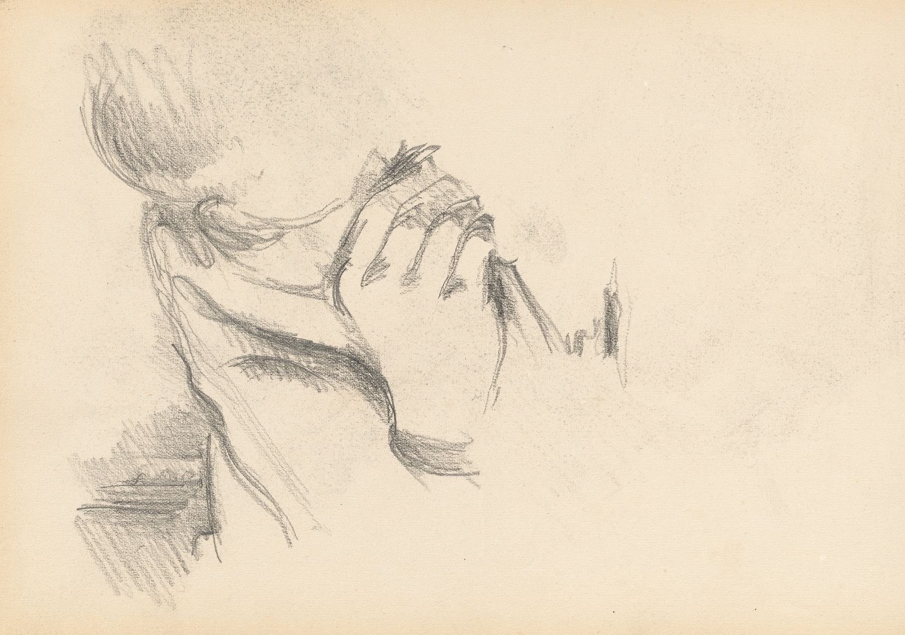 Hand and Shoulder of a Boy (c. 1885)
