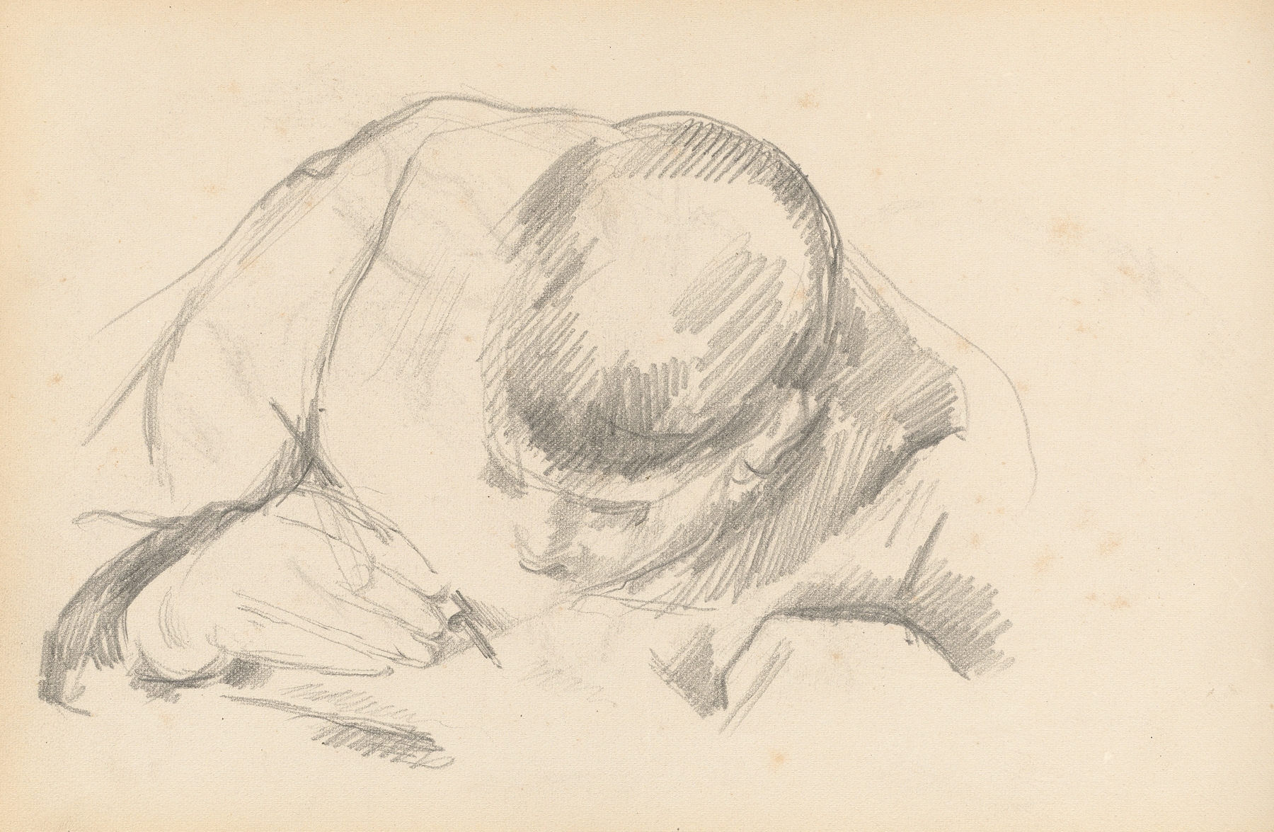 The Artist’s Son Writing (c. 1887)