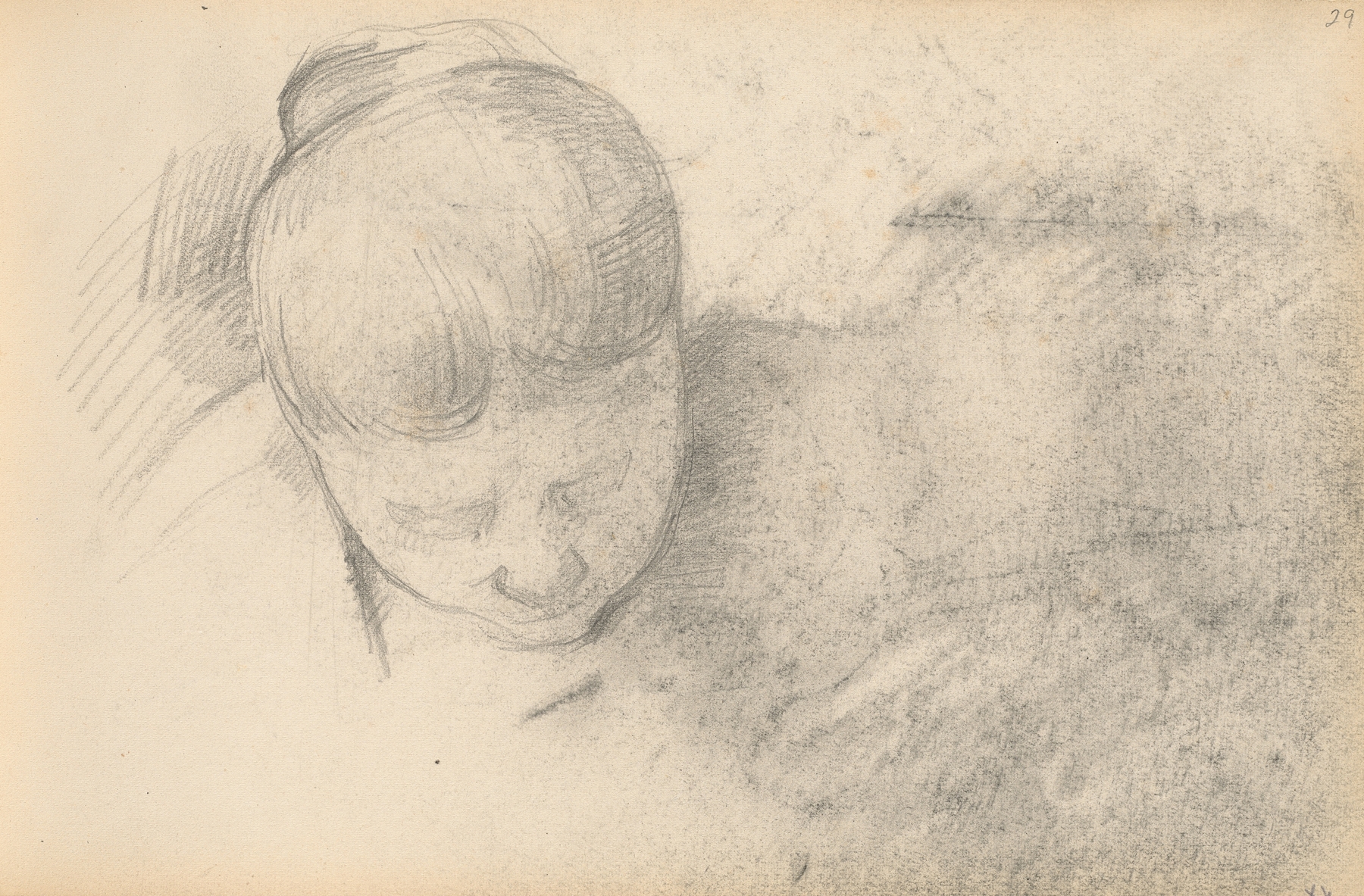 Woman Leaning Forward II (1890-1894)